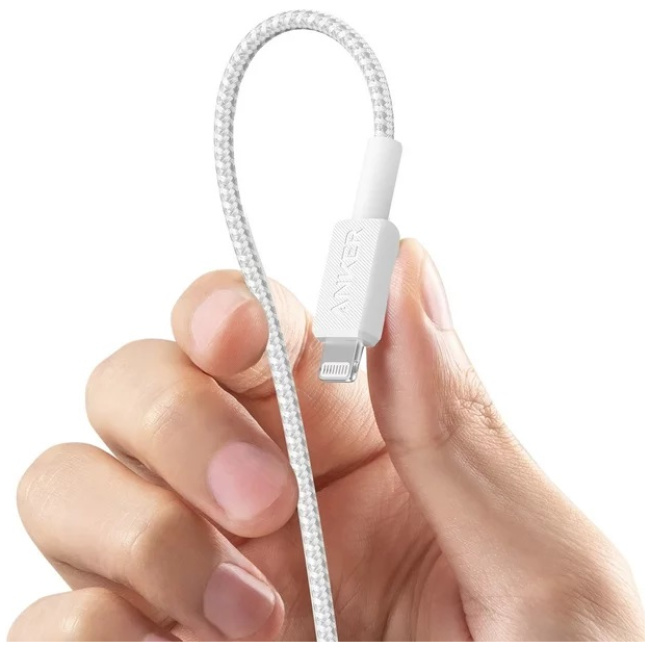 Anker Mobile Cable USB C to MFI 1.8m 322  White - Image 3