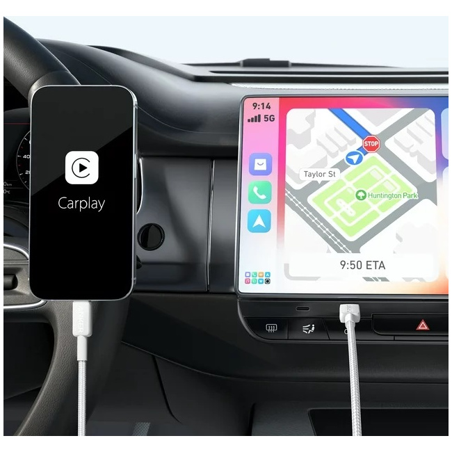 Anker Mobile Cable USB C to MFI 1.8m 322  White - Image 4