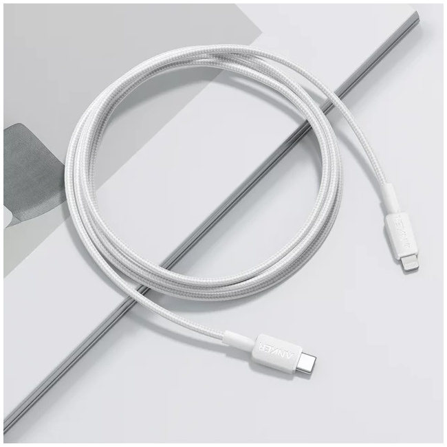 Anker Mobile Cable USB C to MFI 1.8m 322  White - Image 5