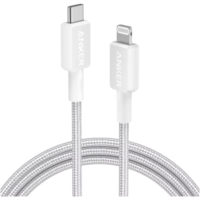 Anker Mobile Cable USB C to MFI 1.8m 322  White