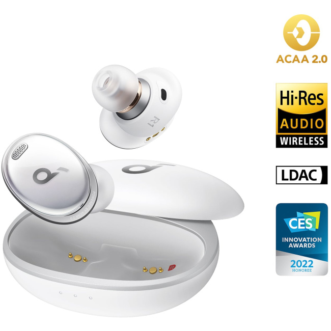 Anker Soundcore Liberty 3 Pro TWS Earphones Frost White - Image 2
