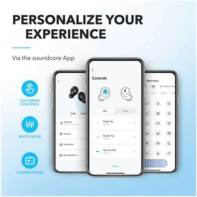 Anker Soundcore TWS Earphones A25i - White - Image 5