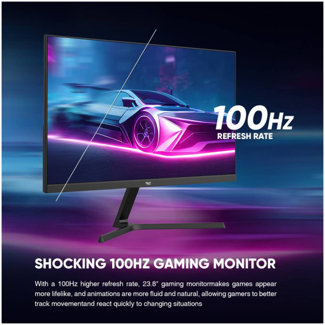 Armaggeddon PF24HD Super-100 IPS Frameless Monitor 100Hz Black - Image 2