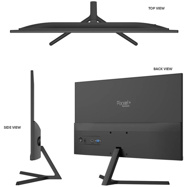 Armaggeddon PF24HD Super-100 IPS Frameless Monitor 100Hz Black - Image 11