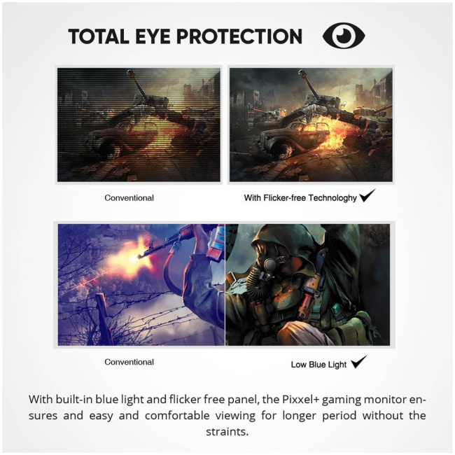 Armaggeddon PF24HD Super-100 IPS Frameless Monitor 100Hz Black - Image 7