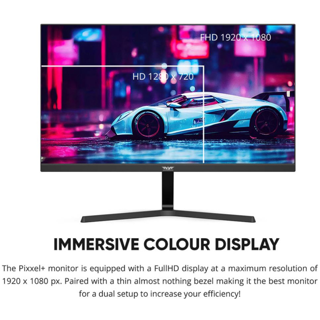 Armaggeddon PF24HD Super-100 IPS Frameless Monitor 100Hz Black - Image 9