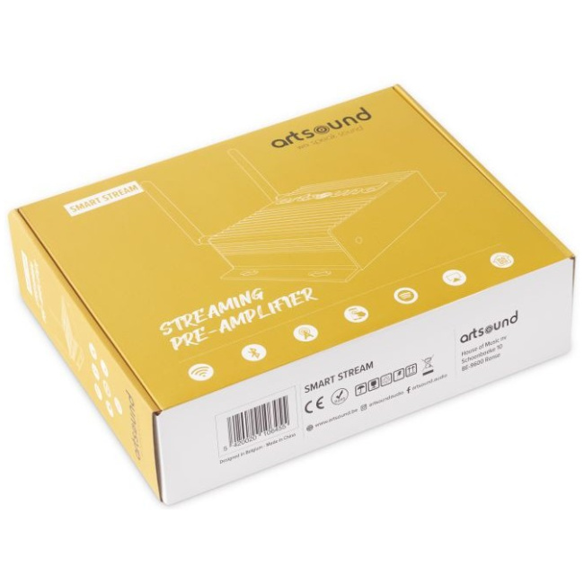 Artsound Smart Stream Multiroom Pre-Amp LAN-WiFi BT-USB-Airplay Optical - Image 7