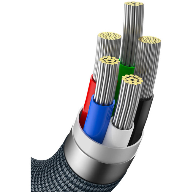 Baseus Cable Lightning to USB-C Crystal Series 2.0m White - Image 9