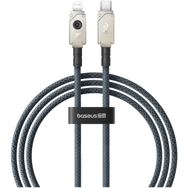 Baseus Cable Lightning to USB-C Unbreakable Series 20W 1.0 White