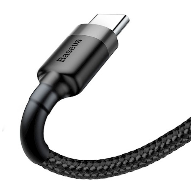 Baseus Cafule Braided Type-C Cable 2.0A 2.0m Grey - Image 13