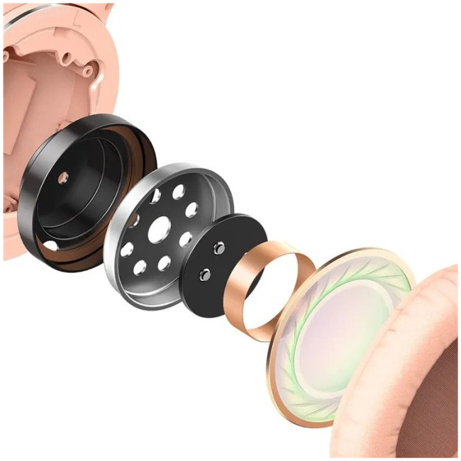 Baseus Encok Wireless Headphone D02 Pro Pink - Image 8