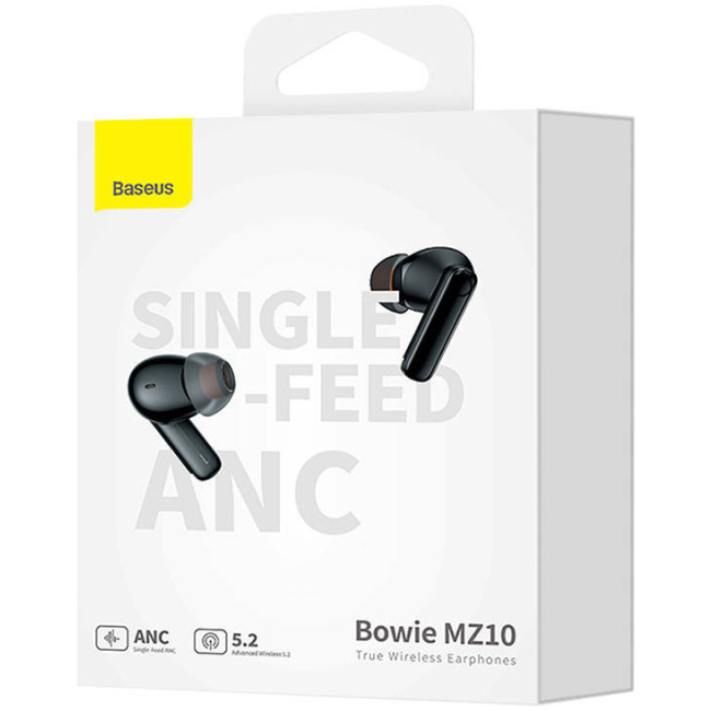 Baseus Headphones In Ear TWS ANC MZ10 Black - Image 15