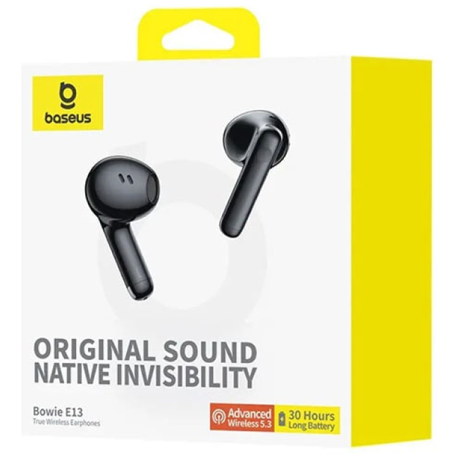 Baseus Headphones In Ear TWS Bowie E13 Galaxy Black - Image 14