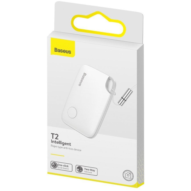 Baseus Intelligent T2 Keychain Anti-Loss Device White - Image 11