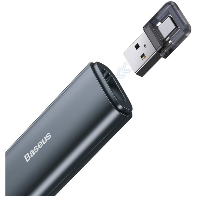 Baseus OrangeDot Wireless Laser Presenter Grey - Image 4