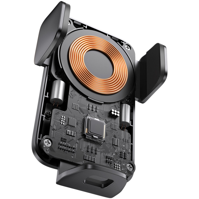 Baseus Wisdom Auto Alignment Car Mount Wireless Charger QI 15W - Image 4