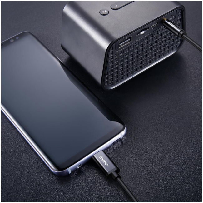 Baseus Yiven Type-C Male to 3.5 Male Audio Cable 1.2m - Image 3