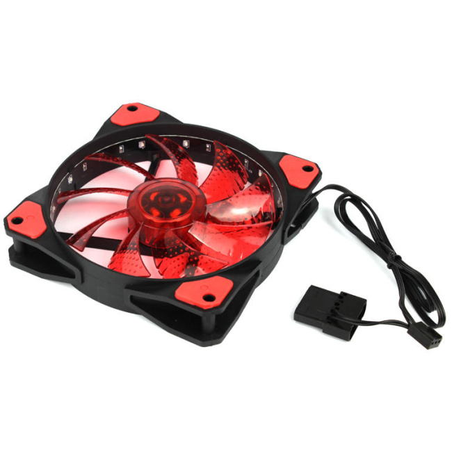 Gamemax GMX AF12R Red Led Fan - Image 2