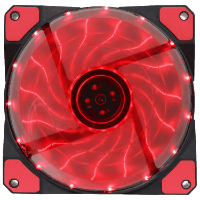 Gamemax GMX AF12R Red Led Fan