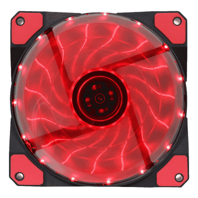 Gamemax GMX AF12R Red Led Fan Gamemax GMX AF12R Red Led Fan - Image 1