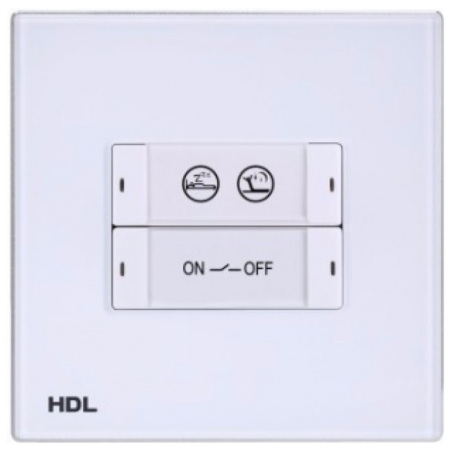 HDL Panel iFlex Series 2 Buttons White