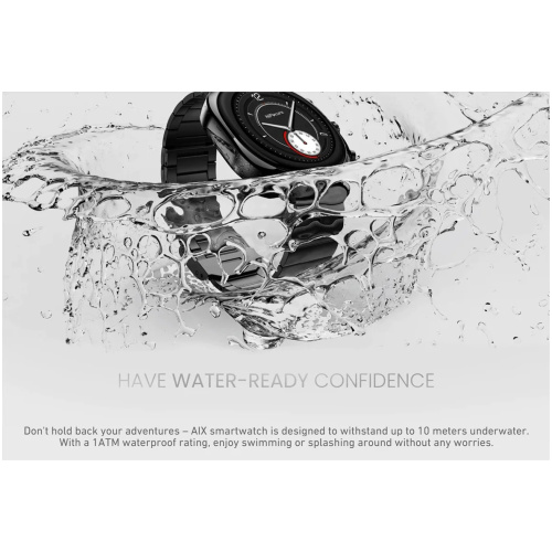 HiFuture AIX SmartWatch Black - Image 6