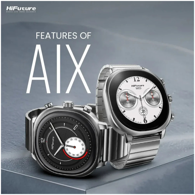 HiFuture AIX SmartWatch Silver - Image 2