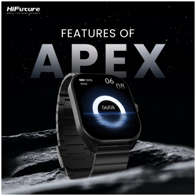 HiFuture APEX SmartWatch Silver - Image 9