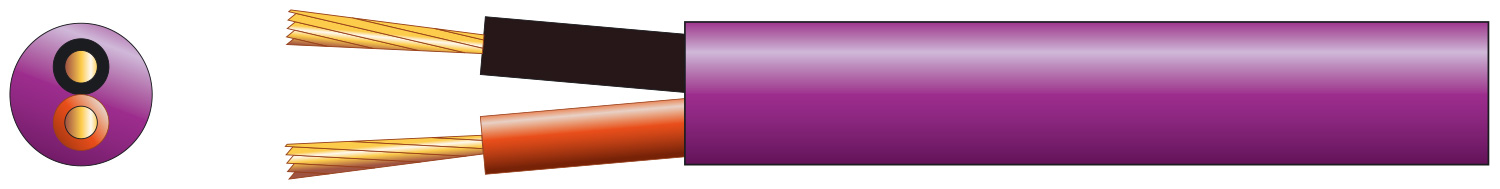 Mercury Double Insulated Speaker Cable LSZH 2x1.50mm 100m 807.100UK Mercury Double Insulated Speaker Cable LSZH 2x1.50mm 100m 807.100UK - Image 1