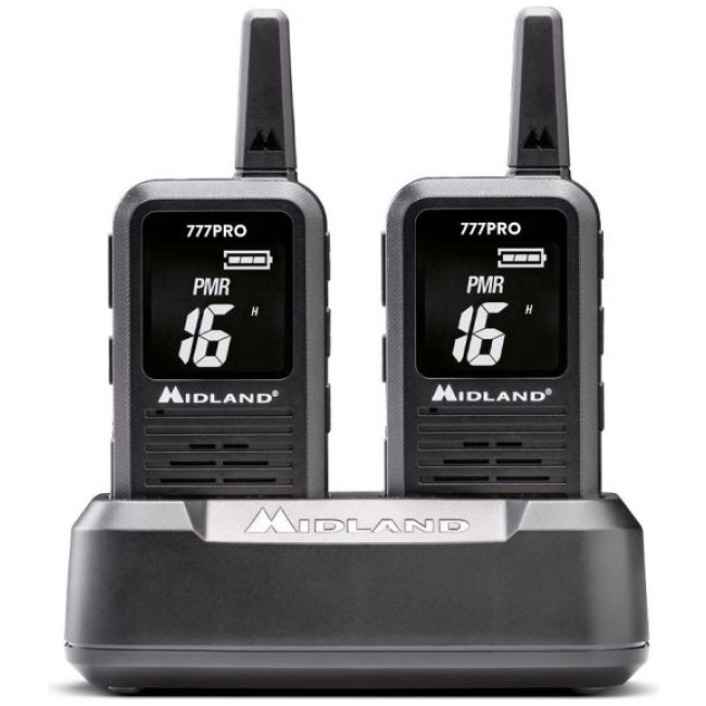 Midland 777 PRO Professional Business PMR Radios Pair