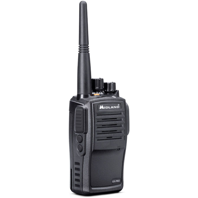 Midland G15 Pro PMR Radio IP67 Waterproof Rugged Aluminium Housing, Long Battery Life & PC Programmable - Image 3