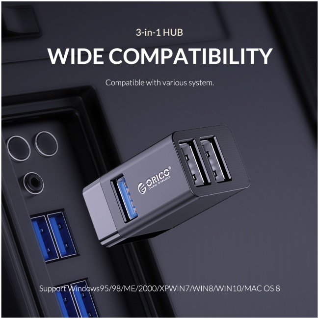 Orico USB-A Hub 3Port Mini Stick type MINI-U32 - Image 8