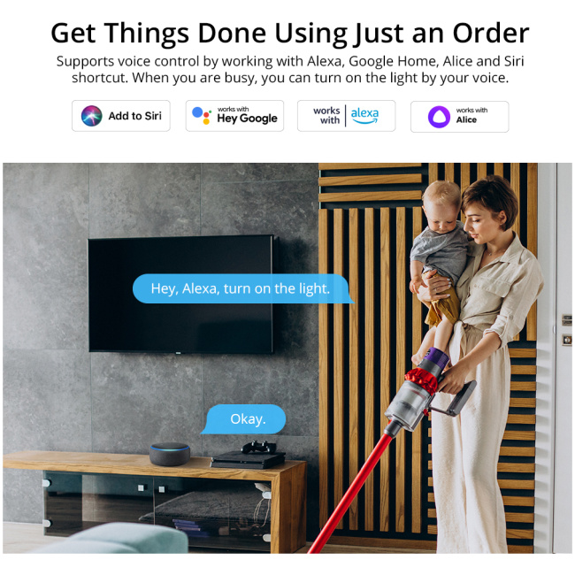 Sonoff M5 UK 2C (2 Buttons ) WiFi Smart Wall Mechanical Switch - Image 9