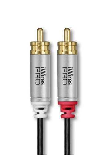 Techlink iWiresPRO 2RCA to 2RCA Cable 1.0m 711031 Techlink iWiresPRO 2RCA to 2RCA Cable 1.0m 711031 - Image 1