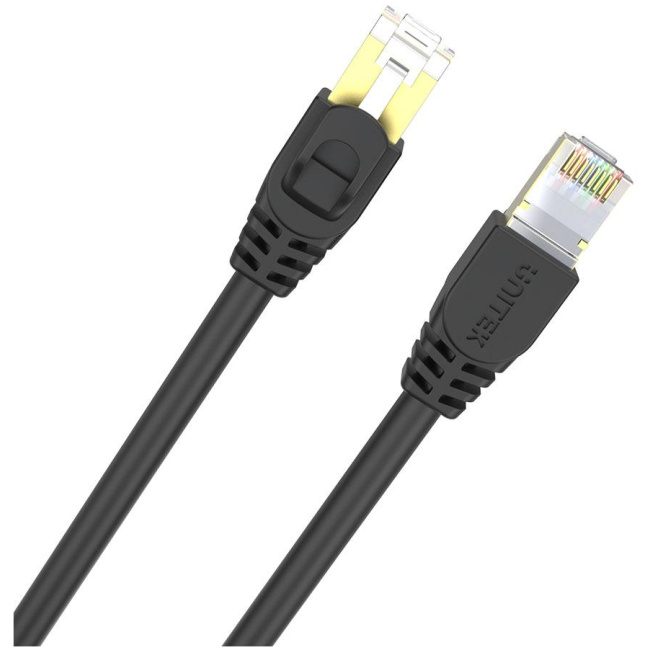 Unitek C1811EBK CAT7 SSTP Pure Copper Ethernet Cable 3.0m Black - Image 4