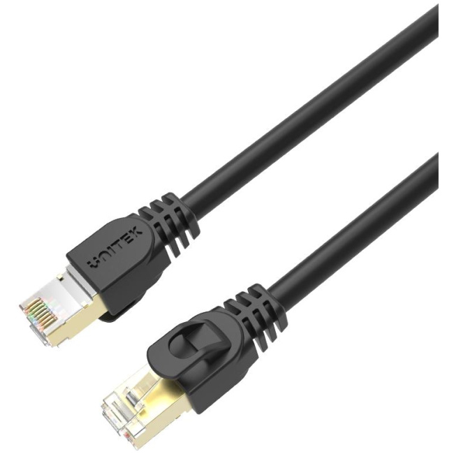 Unitek C1811EBK CAT7 SSTP Pure Copper Ethernet Cable 3.0m Black