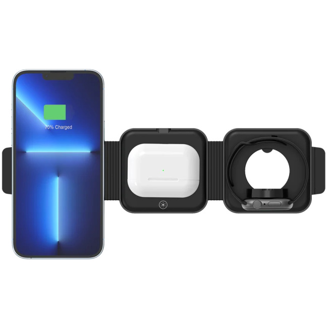 Unitek Charge QI 3in1 MagSafe Foldable Wireless Charger 15W P1223A - Image 2