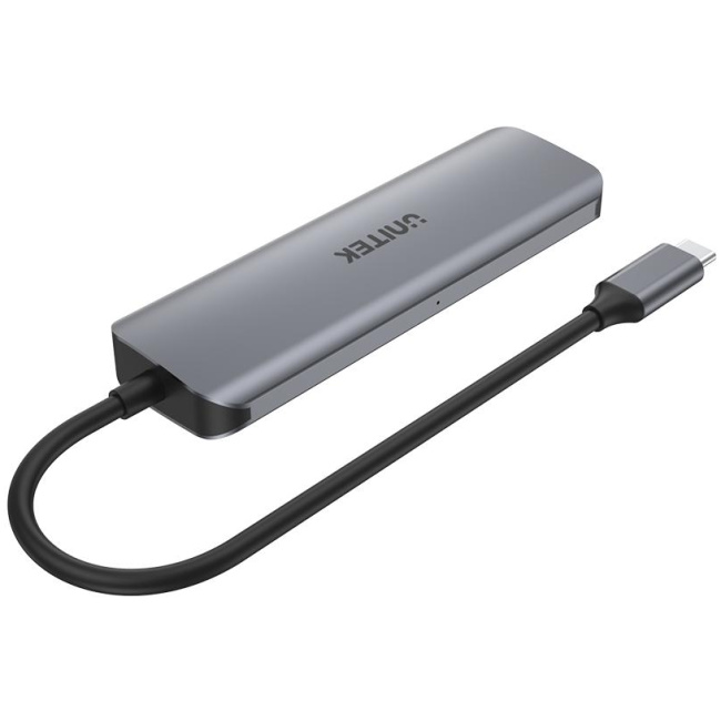 Unitek H1107E USB3.1 TypeC Hub 3Port USB3.0/HDMI/100W PD - Image 2