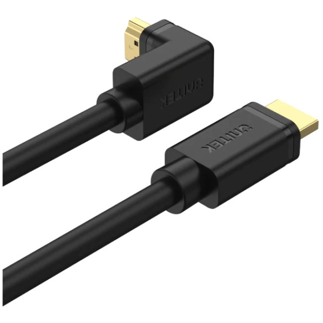 Unitek HC HDMI Right Angle Cable 90 Degrees 3.0m Y-C1002 - Image 2