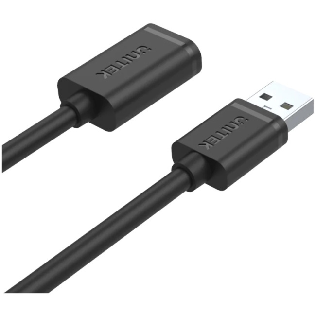 Unitek UCE USB-A 2.0 Extension Cable 0.5m Y-C447GBK - Image 2