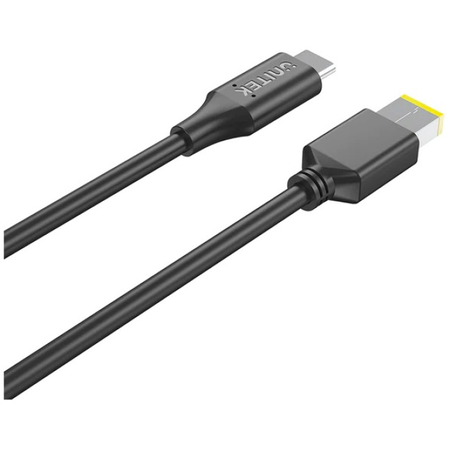 Unitek UCL USB-C to DC Cable 1.8m 65W for Lenovo 11x4.5mm C14115BK - Image 2