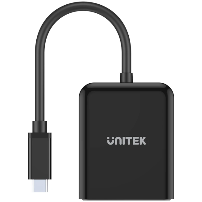 Unitek V1407A Type-C To Dual DP 8K 60Hz Adapter with MST Dual Monitor - Image 8