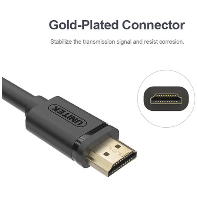 Unitek Y-C139M Premium 100% Copper HDMI Cable 3.0m - Image 3