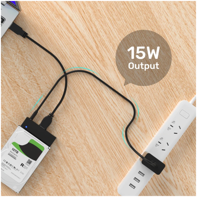 Unitek Y-C495BK USB to DC 3.5x1.35mm Power 1m - Image 5