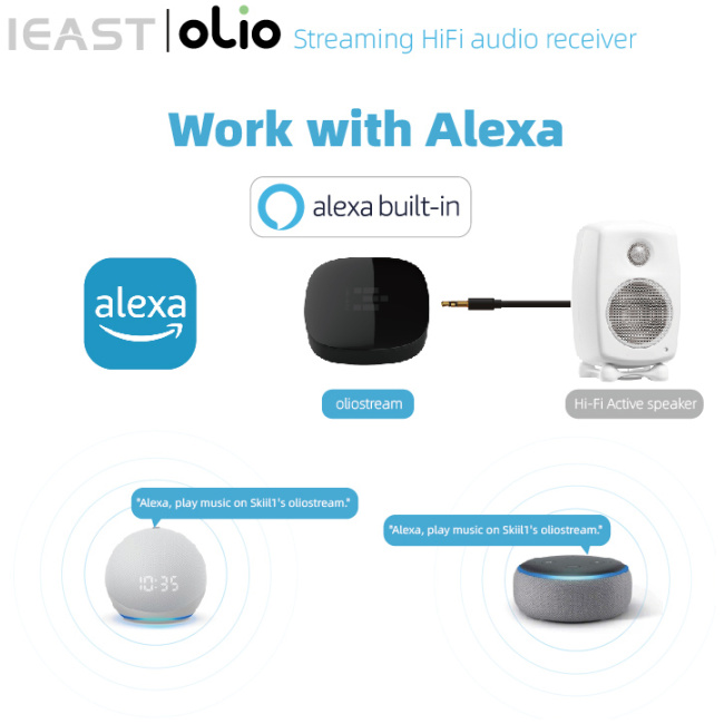 iEast Olio WIFI & Bluetooth Multiroom Audio Streamer Airplay2 - Image 5
