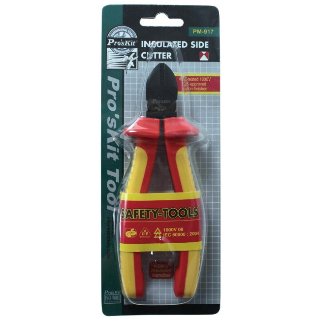 Proskit VDE Insulated Side Cutter PM-917 - Image 4