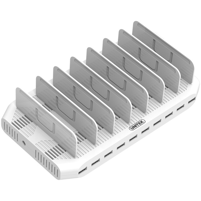 Unitek Y-2172 19.2A 96W 10Port USB Smart Charging Station - Image 2