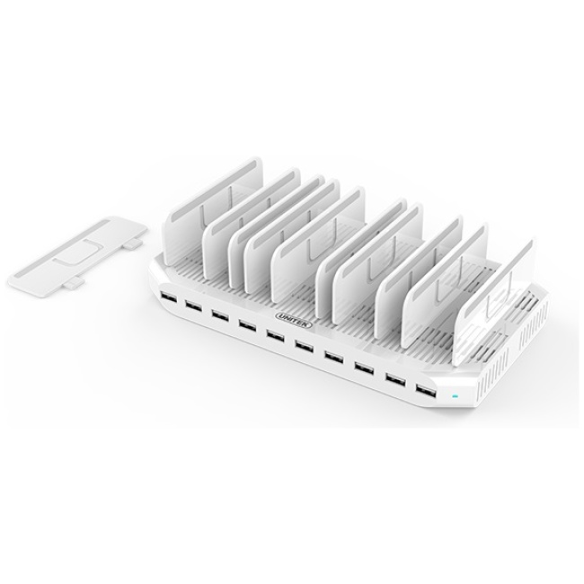 Unitek Y-2172 19.2A 96W 10Port USB Smart Charging Station - Image 3
