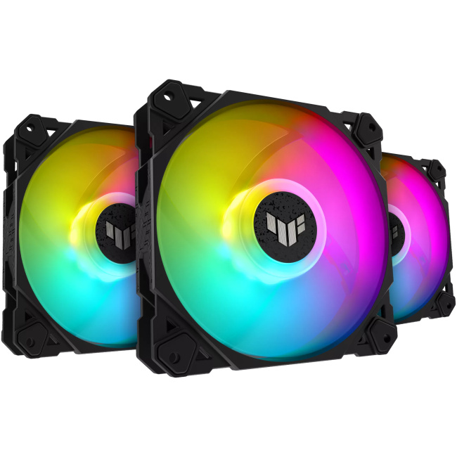 ASUS Gaming Fan ARGB Triple Kit with Controller TF120 Black
