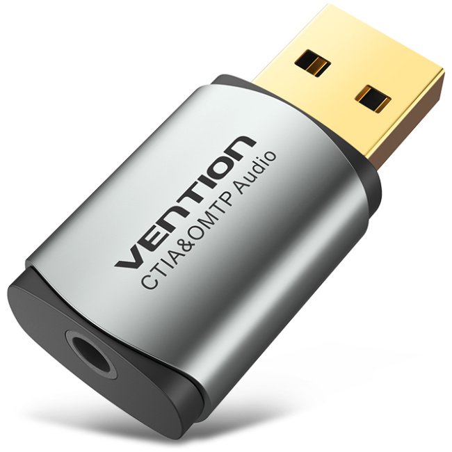 Vention AUDIO CONVERTER USB-A to 3.5mm Sound Card CDLH0